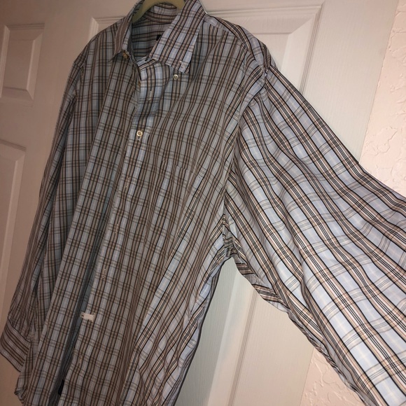 Burberry-men’s dress shirt-Large - Picture 1 of 7